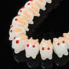 Handmade Bumpy Lampwork Beads Strands LAMP-T017-01C-3