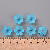 Frosted Acrylic Bead Caps MACR-S371-07A-755-4