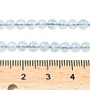 Natural Aquamarine Beads Strands G-P576-4mm-01A-5