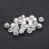 Handmade Silver Foil Glass Beads X-FOIL-R054-18-1