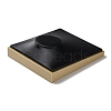 Wood Coverd with PU Leather Necklace Display Pedestals ODIS-C010-05-3