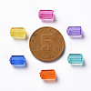 Transparent Acrylic Beads TACR-S154-27B-3