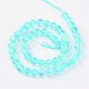 Synthetic Moonstone Beads Strands G-R375-8mm-A04-2
