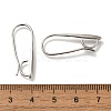 Brass Earring Hooks KK-H502-11P-3