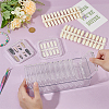 2 Styles Clear Acrylic Storage Box CON-BC0007-49-3