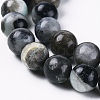 Natural Flower Amazonite Beads Strands G-L555-03-8mm-3