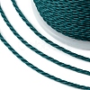 Round Waxed Polyester Cord YC-G006-01-1.0mm-35-3