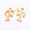 201 Stainless Steel Pendants STAS-O098-03G-F-2