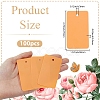 100Pcs PVC Plastic Blank Big Pendants KY-SP0001-72B-2