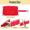 10M Double Layer Polyester Lace Ribbon OCOR-TA0004-14D-4