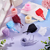 10 Pairs Polyester Lace Shoelaces AJEW-TA0003-14E-6