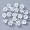 Transparent Baking Paint Glass Beads DGLA-T002-08F-1