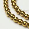 Non-Magnetic Synthetic Hematite Beads Strands G-D010-2-2