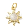Rack Plating Brass Enamel Charms KK-K392-50G-02-1
