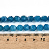 Dyed Natural White Jade Beads Strands G-T139-8mm-46F-5