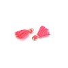 Polycotton(Polyester Cotton) Tassel Pendant Decorations X-FIND-S281-29-3