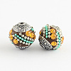 Handmade Indonesia Beads IPDL-R437-08-1