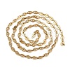 Ion Plating(IP) 304 Stainless Steel Nuggets Link Chains CHS-S012-19G-3