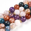 Natural Mixed Stone Beads Strands G-T140-8mm-15-2