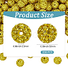 200Pcs Pave Disco Ball Beads RB-PA0001-11E-2
