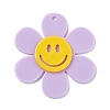 Opaque Acrylic Big Pendants OACR-P012-B02-1
