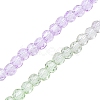 Transparent Glass Beads Strands GLAA-YW0001-59C-3