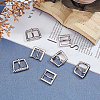16Pcs 2 Shapes Alloy Adjustable Buckle FIND-WR0001-82P-4