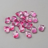 130Pcs Gradient Color Transparent Resin Cabochons RESI-TAC0018-30B-1