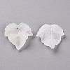 Autumn Theme Transparent Frosted Acrylic Pendants PAF002Y-14-5