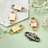 5 Colors Adjustable Alloy Chain Buckles PALLOY-TA0001-91-RS-28