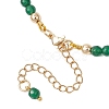 White Jade Necklaces NJEW-JN05340-01-5