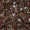 Electroplate Glass Seed Beads GLAA-SZC0007-01C-2