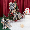 3Pcs 3 Style Big Bowknot Polyester Imitation Linen Ornament Accessories DIY-CA0002-61-4