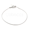 Non-Tarnish 304 Stainless Steel Add a Bead Adjustable Snake Chains Bracelets for Women BJEW-M307-01E-P-1