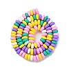 Handmade Polymer Clay Beads Strands CLAY-N008-008L-4