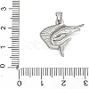 304 Stainless Steel Pendants STAS-B141-03C-P-3