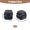 20Pcs Alloy Cord Locks FIND-CA0010-48B-2