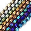 Synthetic Non-magnetic Hematite Beads Strands G-P545-G02-01-1