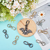9Pcs 3 Colors Alloy Swivel Clasps HJEW-ME00045-4