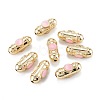 Real 18K Gold Plated Brass Tube Beads KK-A155-20G-2