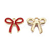 Light Gold Plated Alloy Pendants ENAM-T009-40B-1