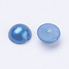 Half Round Domed Imitated Pearl Acrylic Cabochons OACR-H001-4x2mm-2