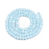 Electroplate Glass Beads Strands EGLA-A044-P4mm-A06-3