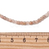 Natural Mixed Gemstone Faceted Cube Beaded Necklaces for Women NJEW-JN06285-5