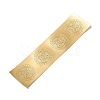 Self Adhesive Gold Foil Embossed Stickers DIY-XCP0002-15B-2