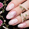 Stainless Steel DIY Nail Art Templates MRMJ-WH0092-234-6
