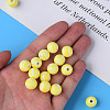 Opaque Striped Acrylic Beads MACR-S373-27A-06-7