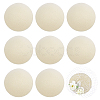 EVA Cloth Round Fascinator Hat Base for Millinery Magic AJEW-WH0248-846A-1