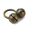 Brass Bell Keychain HJEW-WH0042-22AB-2