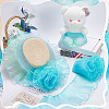 Gradient Color Organza Pleated Lace Ribbon DIY-GA0005-88A-4